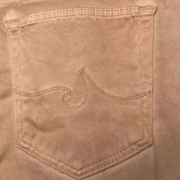 Ag Adriano Goldschmied The Prima Crop Cigarette Crop Stretch Jeans Size 27 - Picture 9 of 11